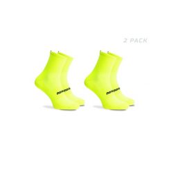 Skarpetki sportowe coolmax Rogelli ESSENTIAL 2 pary. Żółte obuwie sportowe Rogelli, bez zapięcia, rowerowe. W wyprzedaży za 46.00 zł.