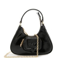 CHIARA FERRAGNI Torba przez ramię Eyelike - sztuczna skóra Torby na ramię 1 ct Damski. Czarne torby na ramię Chiara Ferragni, bez wzorów, z materiału, eleganckie, na ramię, bez dodatków. Za 516.99 zł.