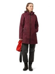 Ilse Jacobsen Płaszcz przeciwdeszczowy w kolorze fioletowym rozmiar: 42. Różowe kurtki sportowe Ilse Jacobsen, bez wzorów, bez kaptura. Za 346.99 zł.