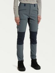 Haglöfs Spodnie funkcyjne "Mid Slim" w kolorze szarym rozmiar: 38. Szare spodnie dresowe Haglöfs, bez wzorów, z materiału, outdoorowe. Za 259.74 zł.