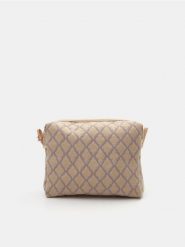 Kosmetyczka - wielobarwny. Kufry i kosmetyczki Sinsay, bez wzorów, z materiału, z nadrukiem, bez dodatków. Za 29.99 zł.