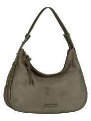 Tom Tailor Torebka "Lysa" w kolorze khaki - 35 x 28 x 10 cm rozmiar: onesize. Brązowe torby na ramię Tom Tailor, bez wzorów, z materiału, na ramię, bez dodatków. Za 108.99 zł.