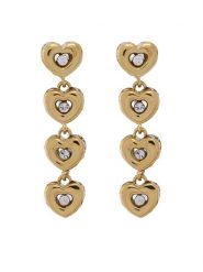 Guess Kolczyki JUBE05 473JW Złoty. Żółte kolczyki Guess, metalowe. Za 249.99 zł.