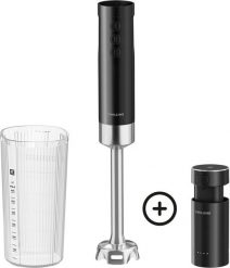 Blender ręczny bezprzewodowy Xtend z pojemnikiem, akumulatorem i ładowarką. Blendery Zwilling. Za 898.99 zł.