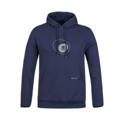 Bluza z kapturem Rafiki Zulu. Niebieskie bluzy RAFIKI, bez wzorów, z kapturem. W wyprzedaży za 384.30 zł.