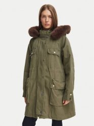 Liu Jo Parka WF6002 T718A Zielony Regular Fit. Zielone parki Liu Jo, z bawełny, bez kaptura. Za 1,719.00 zł.