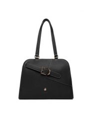 Beverly Hills Polo Club Torebka CEO-BHPC-C-006-09 Czarny. Czarne torebki klasyczne Beverly Hills Polo Club, bez wzorów, z materiału, bez dodatków. Za 219.99 zł.