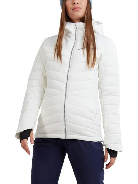 Kurtka narciarska damska Punch Padded Jacket. Białe kurtki narciarskie FUNDANGO, m, bez wzorów, z materiału, bez kaptura, narciarskie. Za 599.00 zł.
