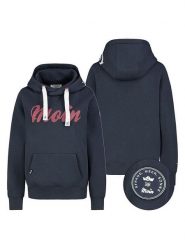 Eight2Nine Bluza w kolorze granatowym rozmiar: M. Niebieskie bluzy Eight2Nine, m, z aplikacjami, z kapturem. Za 138.70 zł.