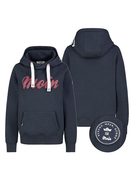 Eight2Nine Bluza w kolorze granatowym rozmiar: S. Niebieskie bluzy Eight2Nine, s, z aplikacjami, z kapturem. Za 139.95 zł.