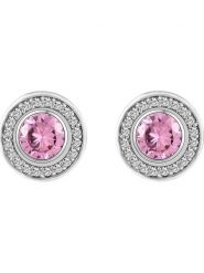 Park Avenue Kolczyki-wkrętki z kryształami Swarovski rozmiar: onesize. Różowe kolczyki Park Avenue, z kryształem. Za 39.95 zł.