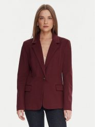 Guess Marynarka W5BN66 KCMU2 Bordowy Regular Fit. Czerwone marynarki i żakiety Guess, s, z aplikacjami, z wiskozy. Za 619.99 zł.