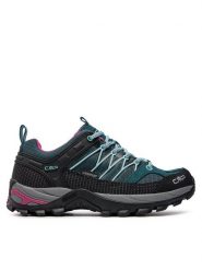 CMP Trekkingi Rigel Low Wmn Trekking Shoes Wp 3Q54456 Niebieski. Niebieskie obuwie sportowe CMP, z materiału, bez zapięcia, trekkingowe. Za 309.99 zł.