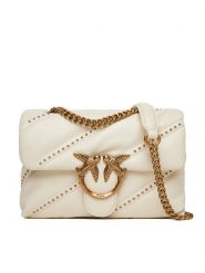 PINKO Torebka Love Puff Mini Cl PE 25 PLTT 100039 A26T Écru. Torebki klasyczne Pinko, bez wzorów, ze skóry, bez dodatków. Za 1,469.00 zł.