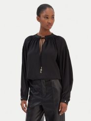 JOOP! Bluzka Brigida 30100470 Czarny Regular Fit. Czarne bluzki Joop!, bez wzorów, z syntetyku, bez kołnierzyka, bez ramiączek. Za 699.99 zł.