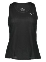 Mizuno Top funkcyjny "DryAeroFlow" w kolorze czarnym rozmiar: M. Czarne koszulki sportowe Mizuno, bez wzorów, bez ramiączek. Za 88.02 zł.
