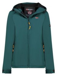 Geographical Norway Kurtka softshellowa "Tamilalor" w kolorze turkusowym rozmiar: XL. Niebieskie kurtki sportowe Geographical Norway, xl, bez wzorów, bez kaptura, outdoorowe. Za 193.70 zł.
