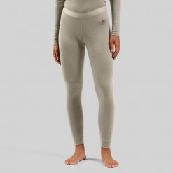 Spodnie Odlo BL BOTTOM long MERINO 160. Białe spodnie sportowe Odlo, na lato, bez wzorów, trekkingowe. Za 379.99 zł.