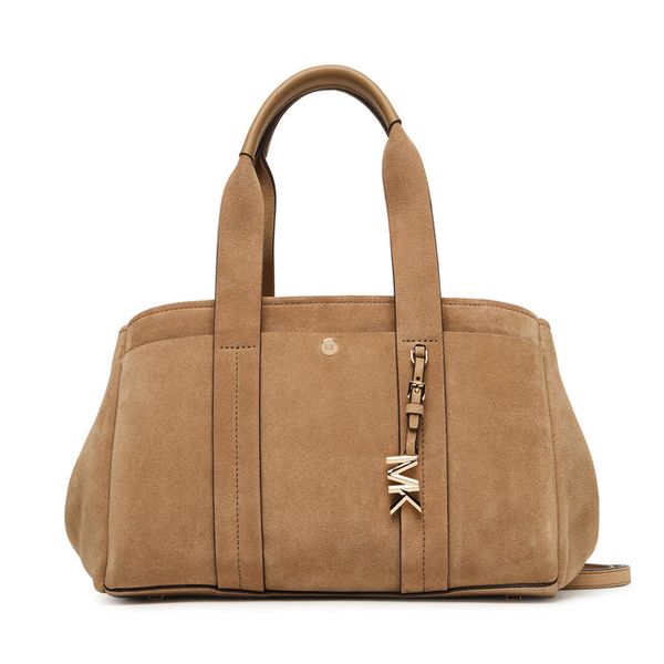 Torebka MICHAEL Michael Kors. Brązowe torebki klasyczne MICHAEL Michael Kors, bez wzorów, bez dodatków. Za 1,179.00 zł.