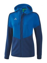 Erima Kurtka sportowa "Squad" w kolorze niebiesko-granatowym rozmiar: 40. Niebieskie kurtki sportowe Erima, bez wzorów, z materiału, bez kaptura, outdoorowe. Za 100.99 zł.