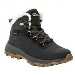 Buty do chodzenia damskie Jack Wolfskin Everquest Texapore Mid. Szare trekkingi Jack Wolfskin, z materiału, za kostkę, trekkingowe. Za 743.00 zł.