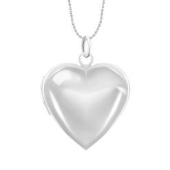 Naszyjnik z Puzderkiem większym posrebrzany. Szare naszyjniki Lilou, posrebrzane. Za 298.00 zł.