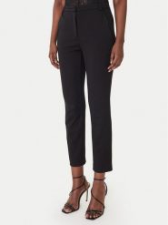 Patrizia Pepe Spodnie materiałowe 8P0823/A715-K103 Czarny Regular Fit. Czarne spodnie materiałowe Patrizia Pepe, bez wzorów, z materiału. Za 1,059.00 zł.