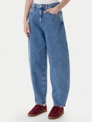 Tommy Jeans Jeansy Jeanie DW0DW22618 Niebieski Balloon Fit. Niebieskie jeansy Tommy Jeans, bez wzorów. Za 409.99 zł.