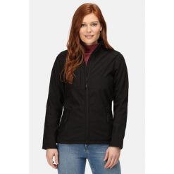 Softshell roboczy damski Octagon. Niebieskie kurtki sportowe Regatta, bez wzorów, z softshellu, bez kaptura, trekkingowe. W wyprzedaży za 219.99 zł.