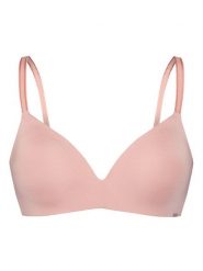 Hunkemöller Biustonosz bezfiszbinowy 301440 Różowy. Czerwone biustonosze Hunkemöller, bez wzorów, z syntetyku. Za 129.99 zł.