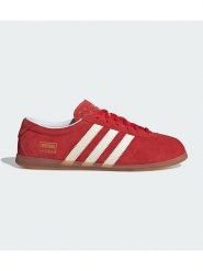 Adidas Skórzane sneakersy "Gazelle" w kolorze czerwonym rozmiar: 39 1/3. Czerwone trampki Adidas, bez wzorów, ze skóry, bez zapięcia. Za 347.99 zł.