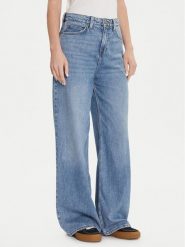 Lee Jeansy Stella 112346641 Niebieski Wide Leg. Niebieskie jeansy Lee, bez wzorów. Za 399.99 zł.