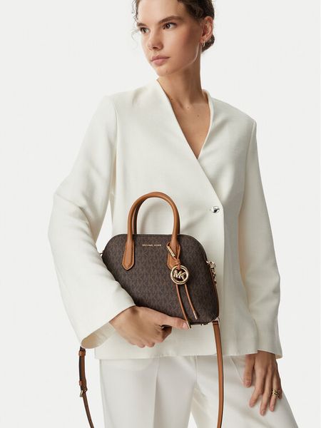 MICHAEL Michael Kors Torebka 30T6GX4S2B Brązowy. Brązowe torebki klasyczne MICHAEL Michael Kors, bez wzorów, ze skóry, bez dodatków. Za 1,329.00 zł.