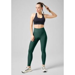 Legginsy Damskie Fitness Casall Z Wysokim Stanem. Zielone legginsy Casall, bez wzorów, z podwyższonym stanem. Za 369.99 zł.