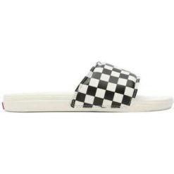 Klapki Vans Model Vn0a5hfer6r1 Kolor Biały. Białe klapki Vans, bez wzorów, z materiału, bez obcasa. Za 229.99 zł.
