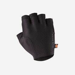 Rękawiczki rowerowe szosowe Van Rysel 920 Elastic Interface®. Czarne rękawiczki VAN RYSEL, bez wzorów, sportowe. Za 199.99 zł.