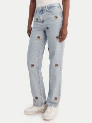 Tommy Jeans Jeansy Kira DW0DW22680 Niebieski Straight Fit. Niebieskie jeansy Tommy Jeans, bez wzorów. Za 529.99 zł.