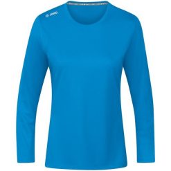 Koszulka damska Jako Run 2.0 manches longues. Niebieskie koszulki sportowe JAKO, bez wzorów, bez ramiączek, do piłki nożnej. Za 190.00 zł.