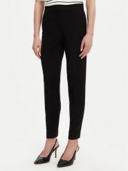 French Connection Spodnie materiałowe 74KZA Czarny Tailored Fit. Czarne spodnie materiałowe French Connection, bez wzorów, z materiału. Za 219.99 zł.