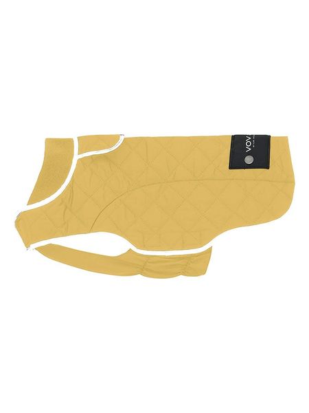 VOV & VUF Płaszcz w kolorze żółtym dla psa rozmiar: M. Żółte płaszcze VOV & VUF, m, bez wzorów, z materiału, bez kaptura. Za 65.54 zł.