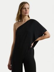LAUREN RALPH LAUREN Kombinezon 253909456001 Czarny Regular Fit. Czarne sukienki Lauren Ralph Lauren, bez wzorów, z syntetyku, bez kołnierzyka, bez ramiączek. Za 1,119.00 zł.