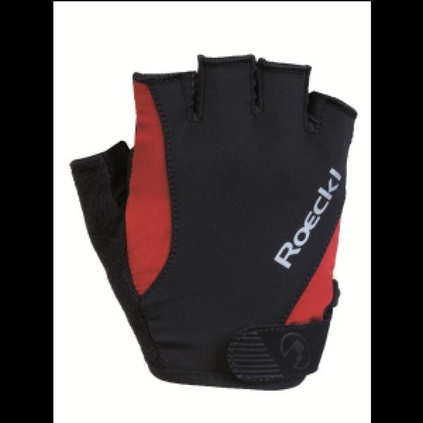 Rękawiczki rowerowe Roeckl Basel. Czarne rękawiczki Roeckl, bez wzorów. Za 115.50 zł.