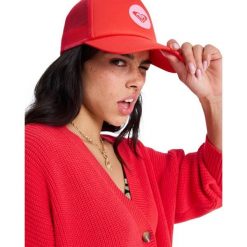 Czapka Trucker dla Kobiety BRIGHTER DAY Czerwony. Czerwone czapki Roxy, bez wzorów, z poliesteru. Za 119.99 zł.