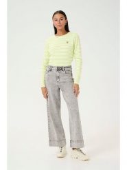 Kaffe Koszulka w kolorze żółtym rozmiar: XXL. Żółte bluzki Kaffe, xxl, bez wzorów, bez kołnierzyka, bez ramiączek. Za 74.46 zł.