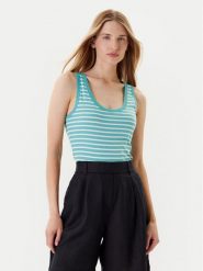 United Colors Of Benetton Top 30YSDH010 Zielony Regular Fit. Zielone topy United Colors of Benetton, xs, bez wzorów, z bawełny, bez kołnierzyka, bez ramiączek. Za 49.99 zł.