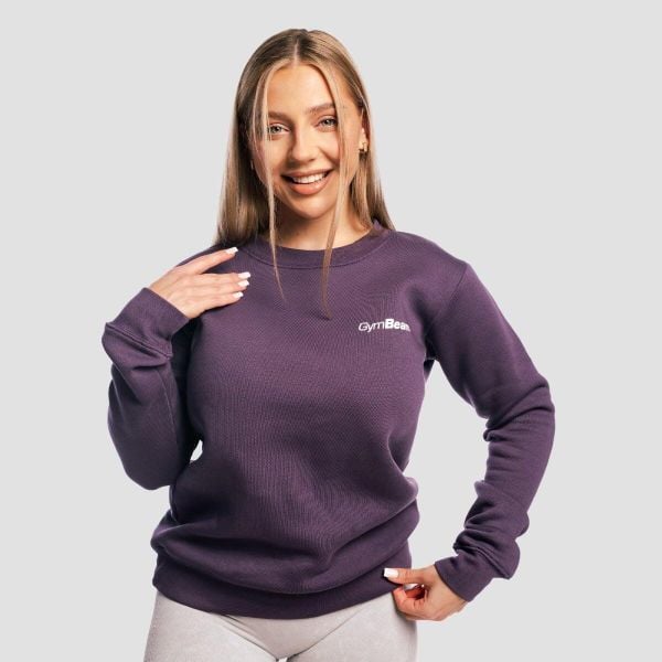 Bluza damska fitness regular fit Basic. Czarne bluzy GYMBEAM, xs, bez wzorów, z bawełny, bez kaptura. Za 85.90 zł.
