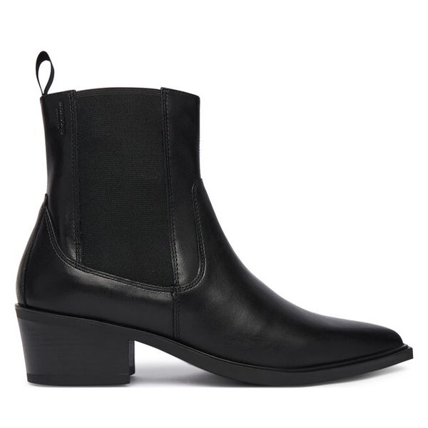 Sztyblety Vagabond Shoemakers. Czarne botki Vagabond Shoemakers, bez wzorów, bez obcasa, na płaskiej podeszwie, bez zapięcia. Za 579.99 zł.