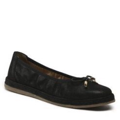Baleriny Lasocki. Czarne baleriny Lasocki, bez wzorów, bez obcasa. Za 149.99 zł.