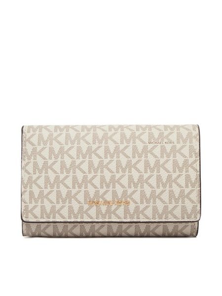 MICHAEL Michael Kors Portfel 32T5GJ6D9B Écru. Białe portfele MICHAEL Michael Kors, bez wzorów, ze skóry. Za 532.99 zł.