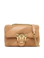PINKO Torebka Love Puff Mini Cl AI 25-26 PLTT 100039 A2JY Różowy. Czerwone torebki klasyczne Pinko, bez wzorów, ze skóry, bez dodatków. Za 1,759.00 zł.